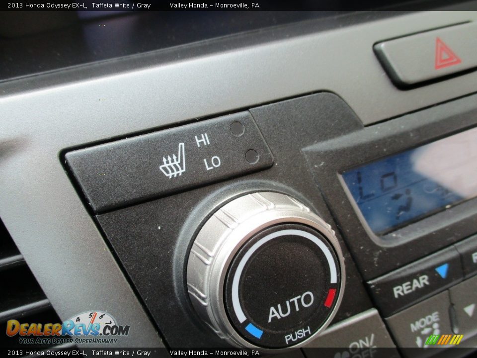 2013 Honda Odyssey EX-L Taffeta White / Gray Photo #18