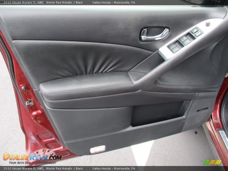 2010 Nissan Murano SL AWD Merlot Red Metallic / Black Photo #10