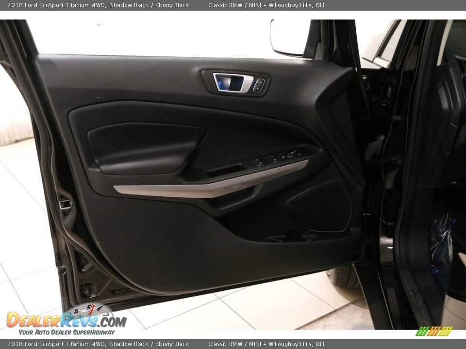 2018 Ford EcoSport Titanium 4WD Shadow Black / Ebony Black Photo #5