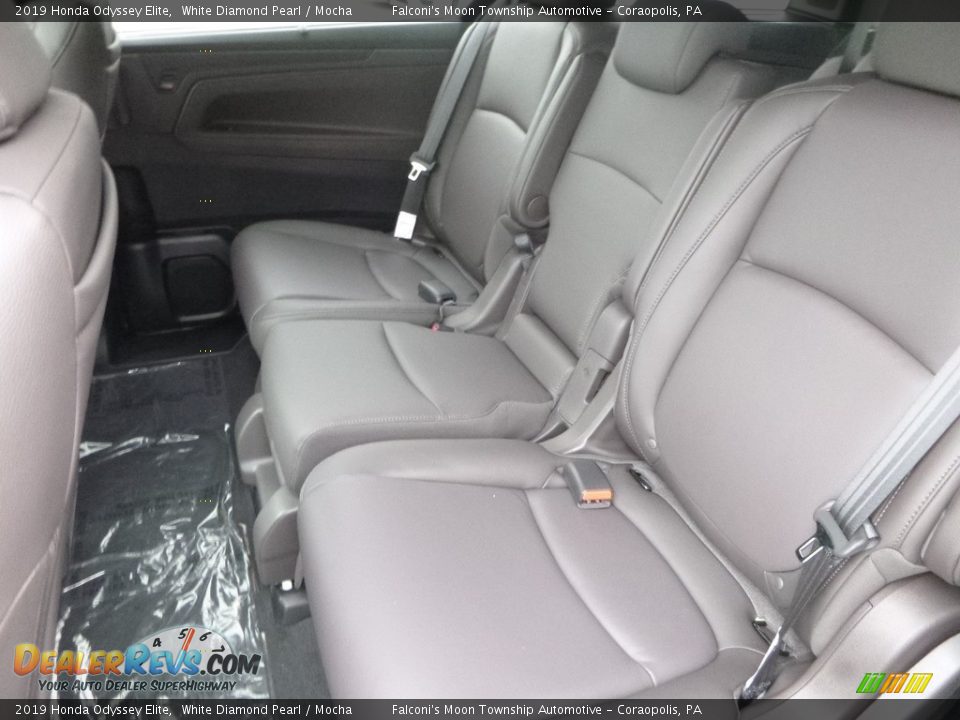 Rear Seat of 2019 Honda Odyssey Elite Photo #9