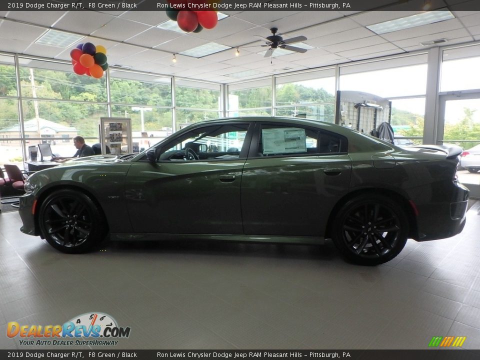 2019 Dodge Charger R/T F8 Green / Black Photo #2