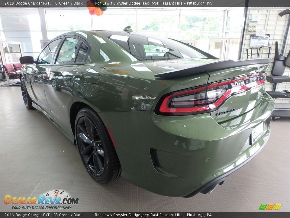 2019 Dodge Charger R/T F8 Green / Black Photo #3