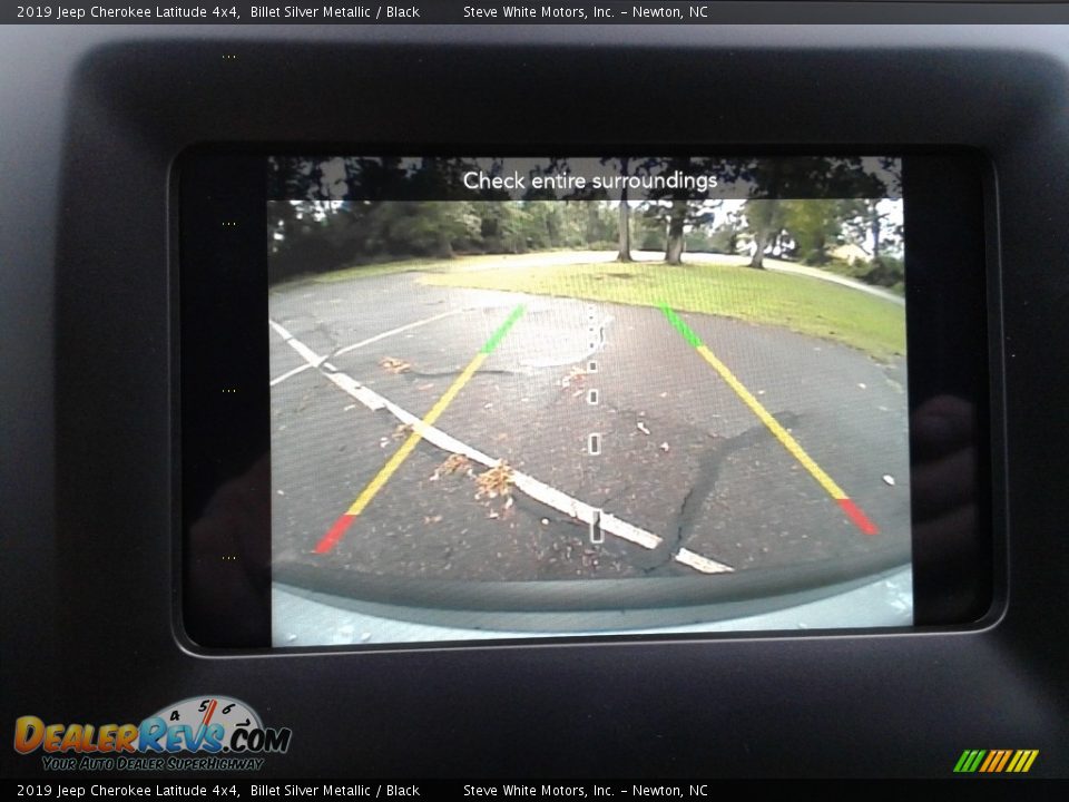 2019 Jeep Cherokee Latitude 4x4 Billet Silver Metallic / Black Photo #20