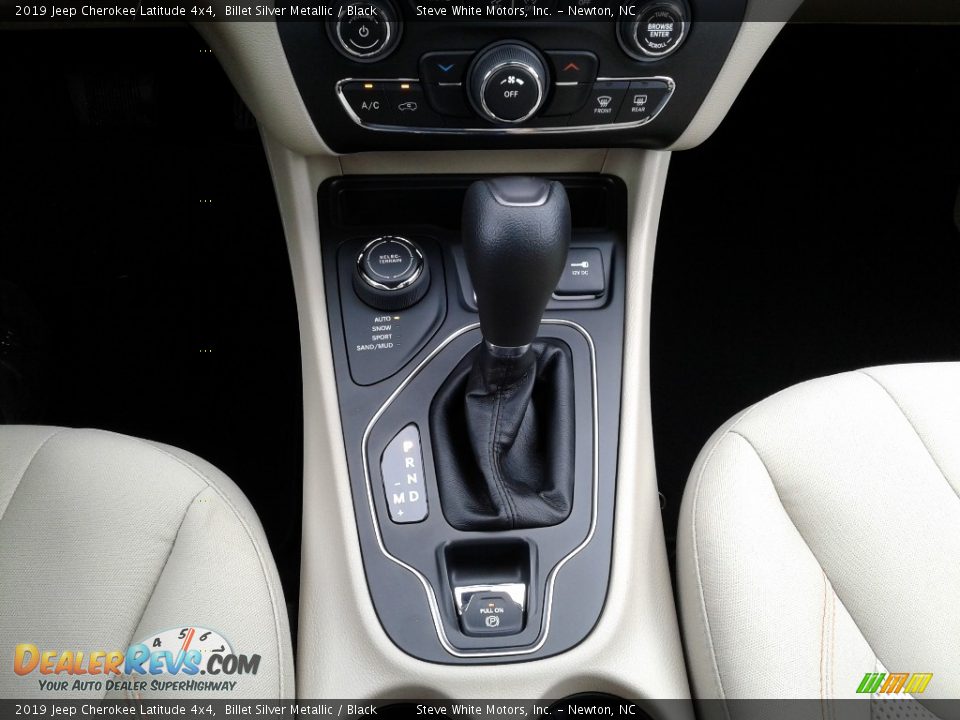 2019 Jeep Cherokee Latitude 4x4 Billet Silver Metallic / Black Photo #23