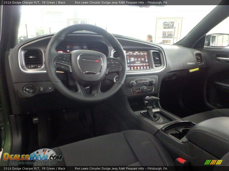 Black Interior - 2019 Dodge Charger R/T Photo #12