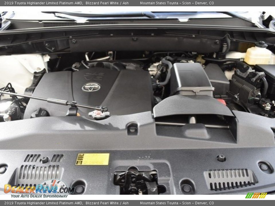 2019 Toyota Highlander Limited Platinum AWD 3.5 Liter DOHC 24-Valve VVT-i V6 Engine Photo #35