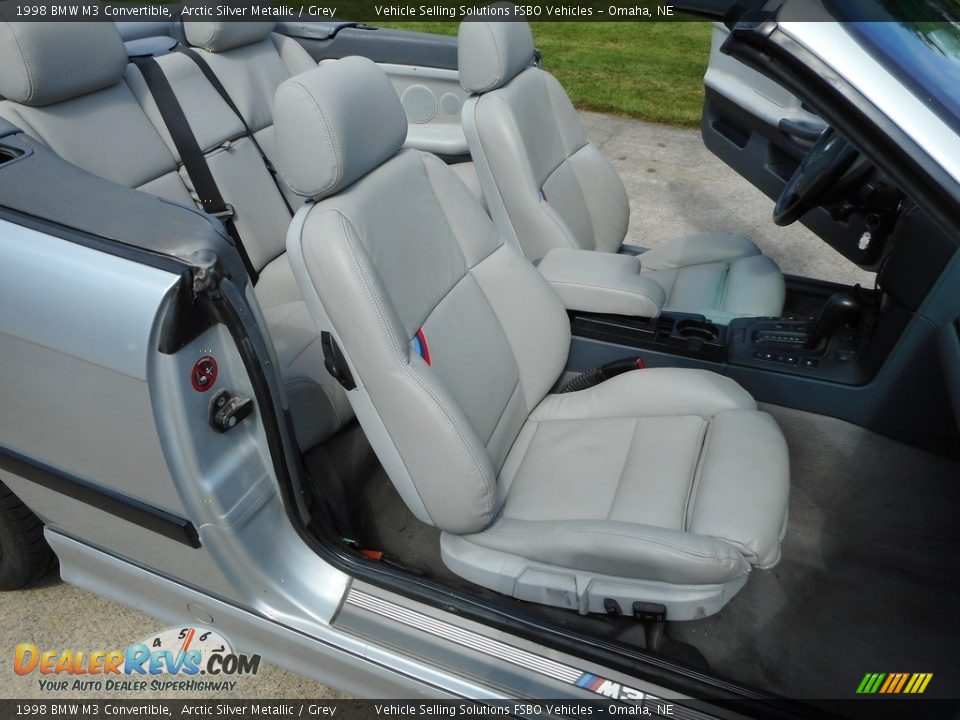 Grey Interior - 1998 BMW M3 Convertible Photo #3