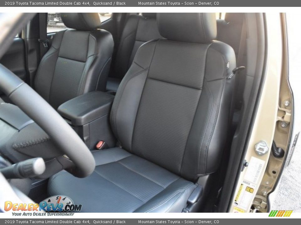 Front Seat of 2019 Toyota Tacoma Limited Double Cab 4x4 Photo #7