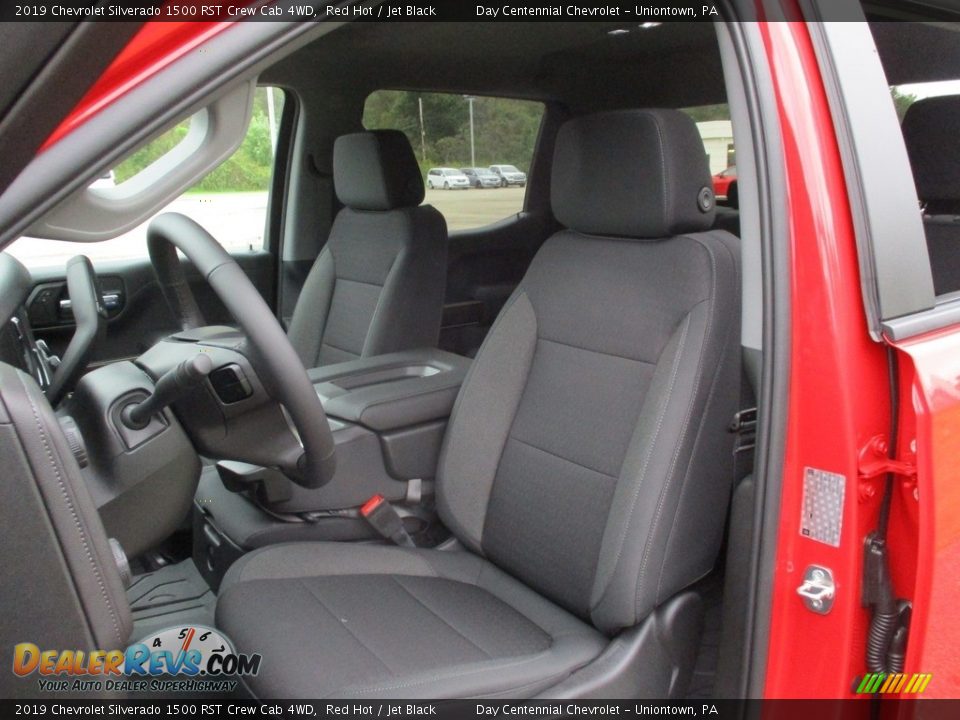 2019 Chevrolet Silverado 1500 RST Crew Cab 4WD Red Hot / Jet Black Photo #12