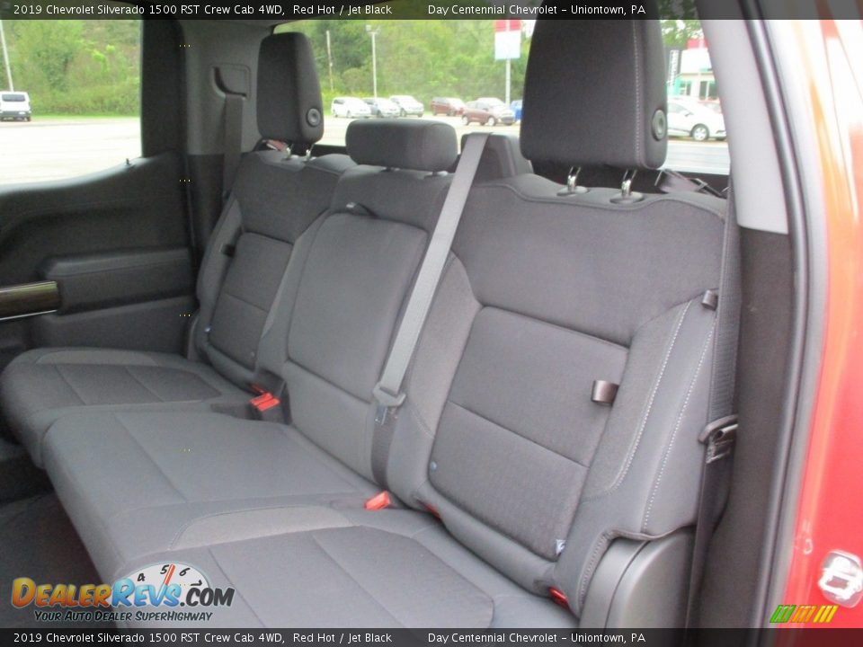 2019 Chevrolet Silverado 1500 RST Crew Cab 4WD Red Hot / Jet Black Photo #13