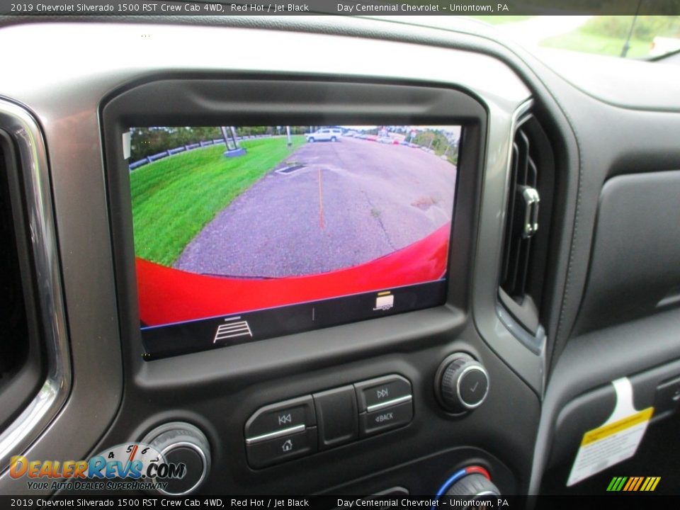 2019 Chevrolet Silverado 1500 RST Crew Cab 4WD Red Hot / Jet Black Photo #16