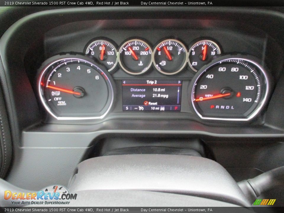 2019 Chevrolet Silverado 1500 RST Crew Cab 4WD Gauges Photo #20