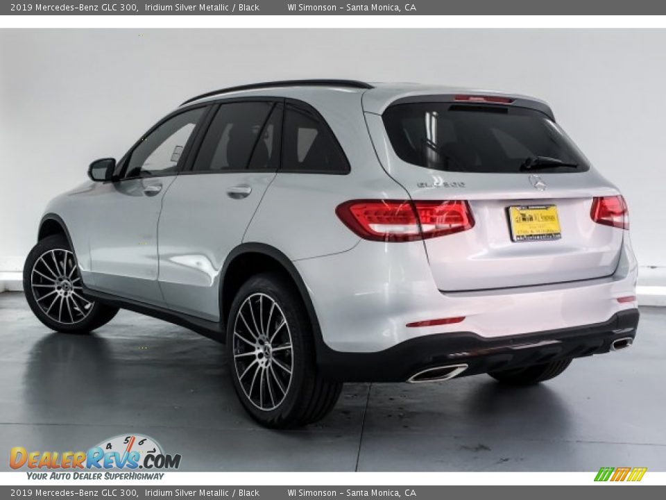 2019 Mercedes-Benz GLC 300 Iridium Silver Metallic / Black Photo #2