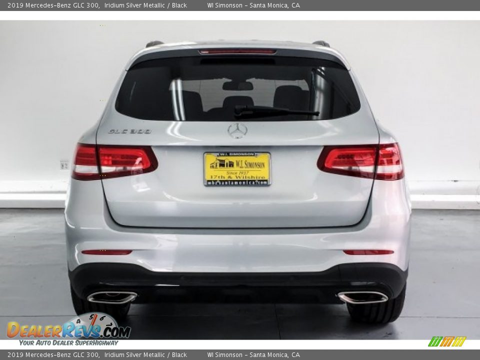 2019 Mercedes-Benz GLC 300 Iridium Silver Metallic / Black Photo #3