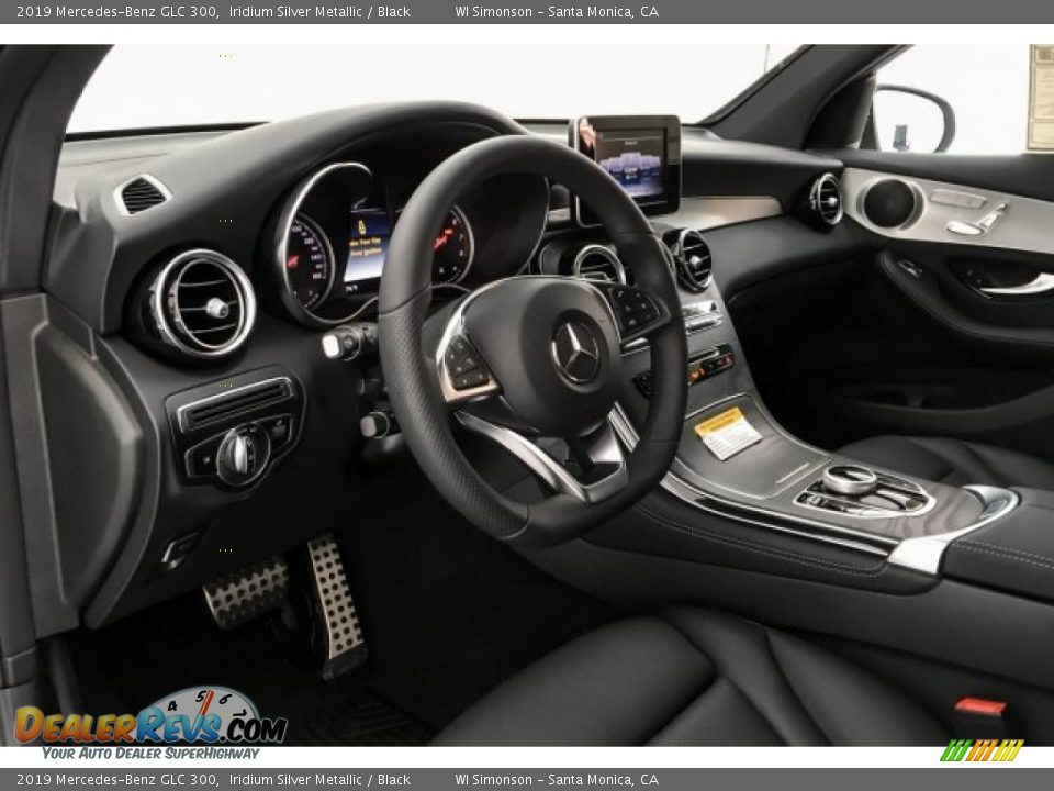 2019 Mercedes-Benz GLC 300 Iridium Silver Metallic / Black Photo #4