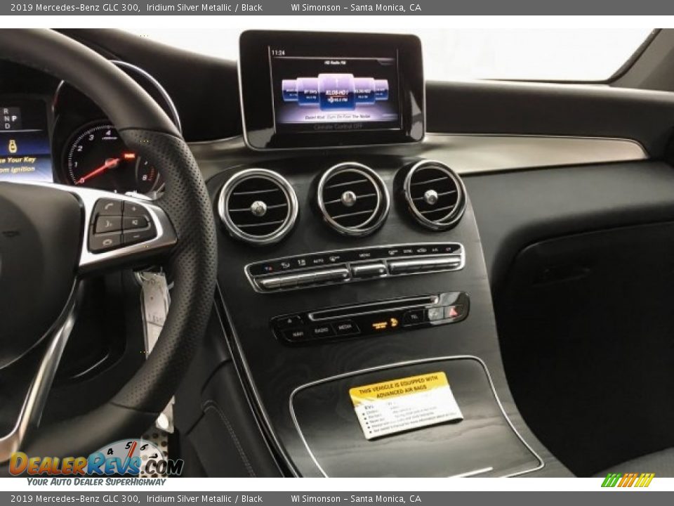 2019 Mercedes-Benz GLC 300 Iridium Silver Metallic / Black Photo #6