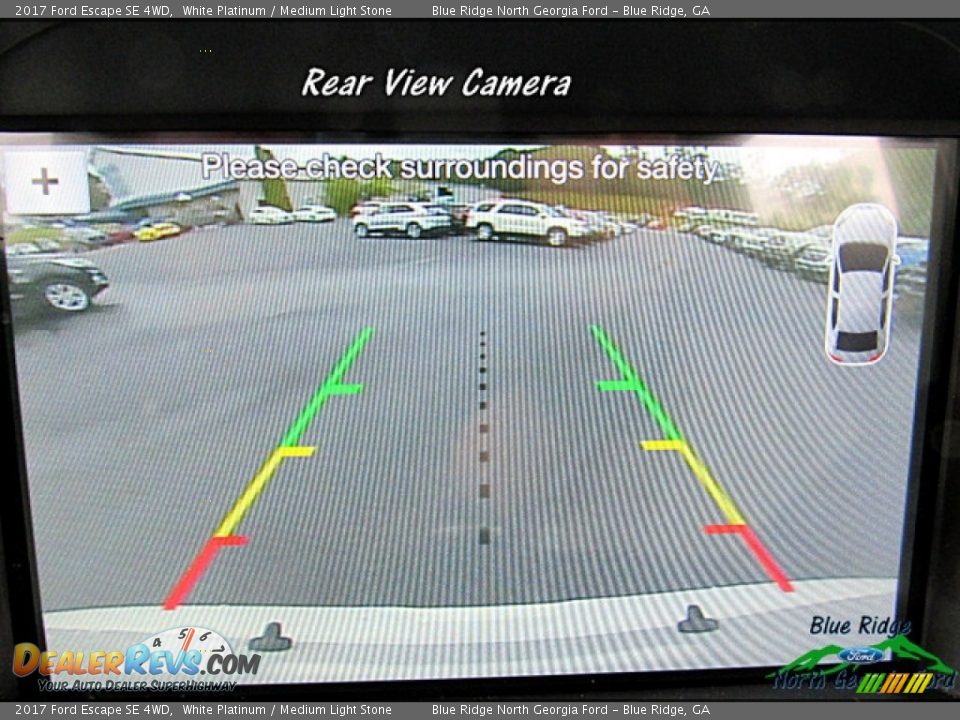 2017 Ford Escape SE 4WD White Platinum / Medium Light Stone Photo #21