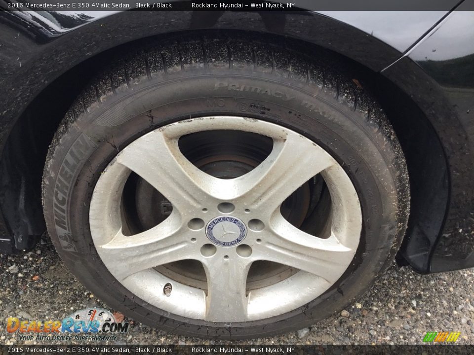 2016 Mercedes-Benz E 350 4Matic Sedan Black / Black Photo #29