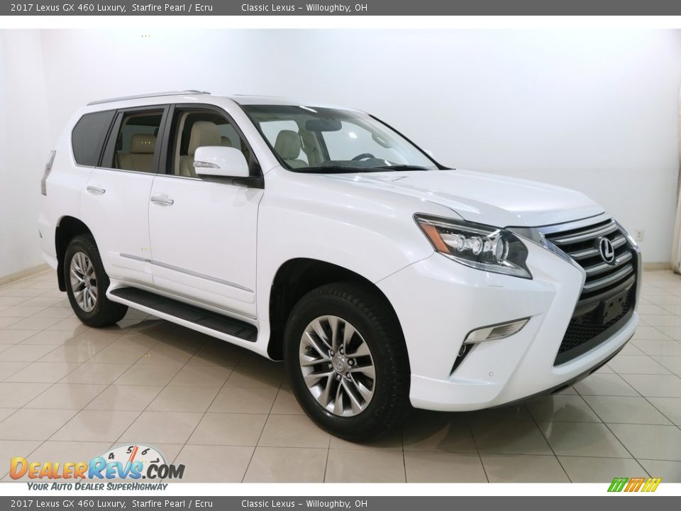 2017 Lexus GX 460 Luxury Starfire Pearl / Ecru Photo #1