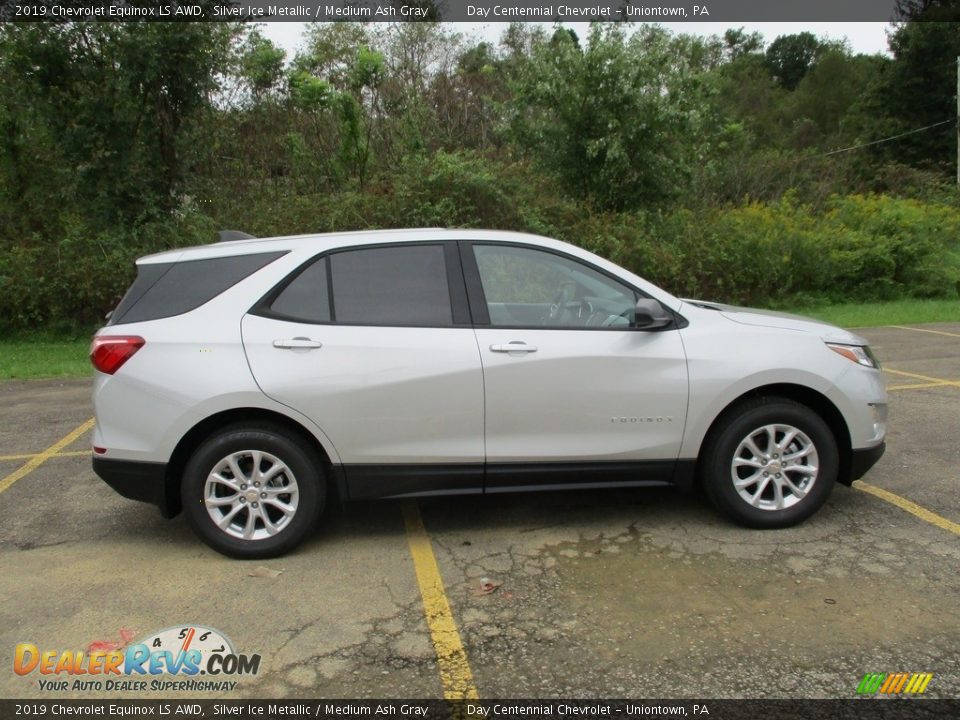 2019 Chevrolet Equinox LS AWD Silver Ice Metallic / Medium Ash Gray Photo #2