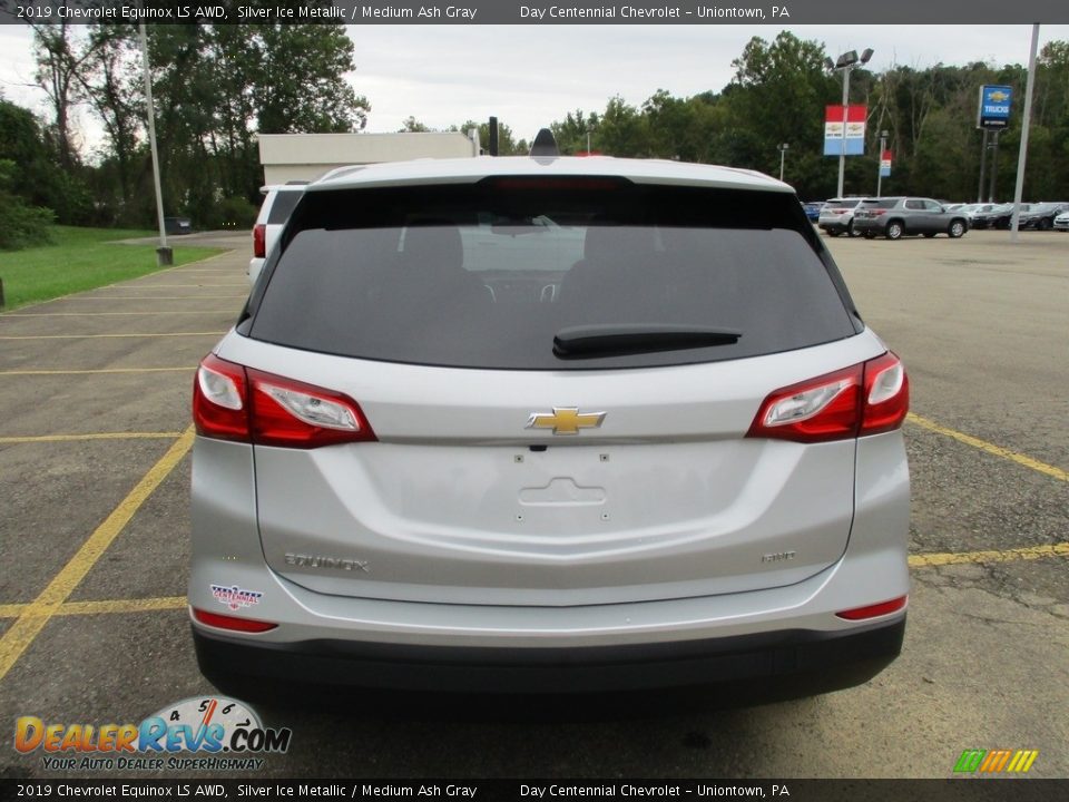 2019 Chevrolet Equinox LS AWD Silver Ice Metallic / Medium Ash Gray Photo #3