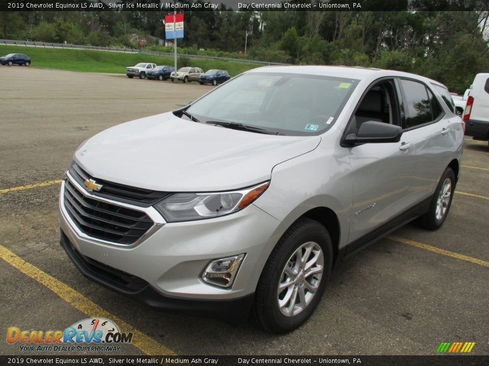 2019 Chevrolet Equinox LS AWD Silver Ice Metallic / Medium Ash Gray Photo #4