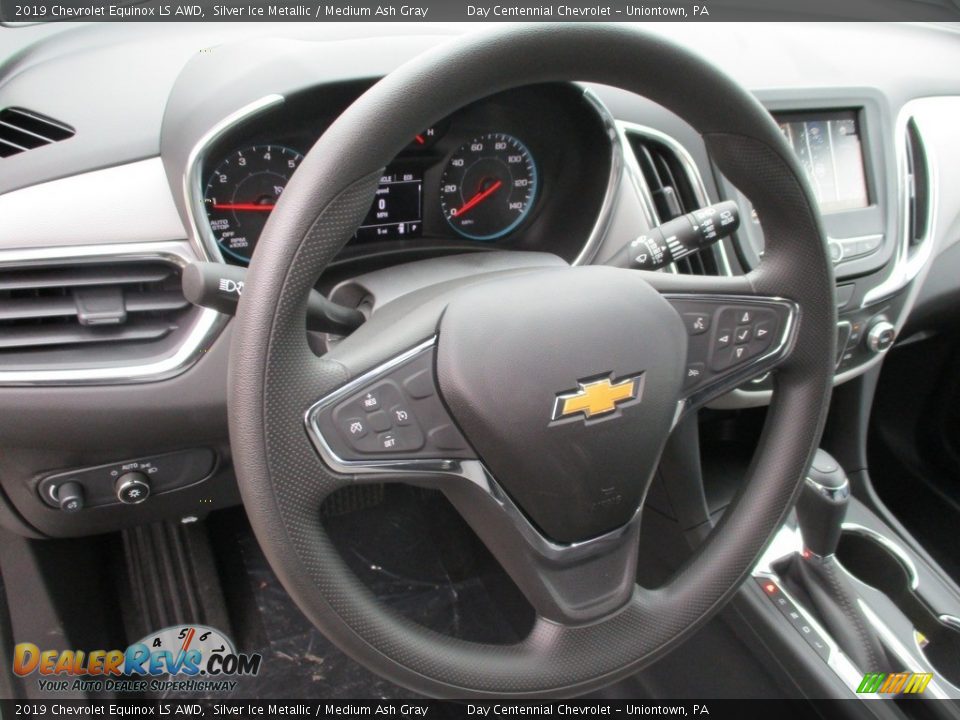 2019 Chevrolet Equinox LS AWD Silver Ice Metallic / Medium Ash Gray Photo #8