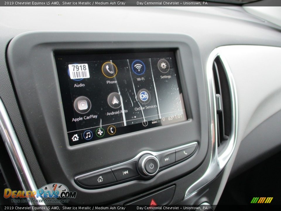 2019 Chevrolet Equinox LS AWD Silver Ice Metallic / Medium Ash Gray Photo #10