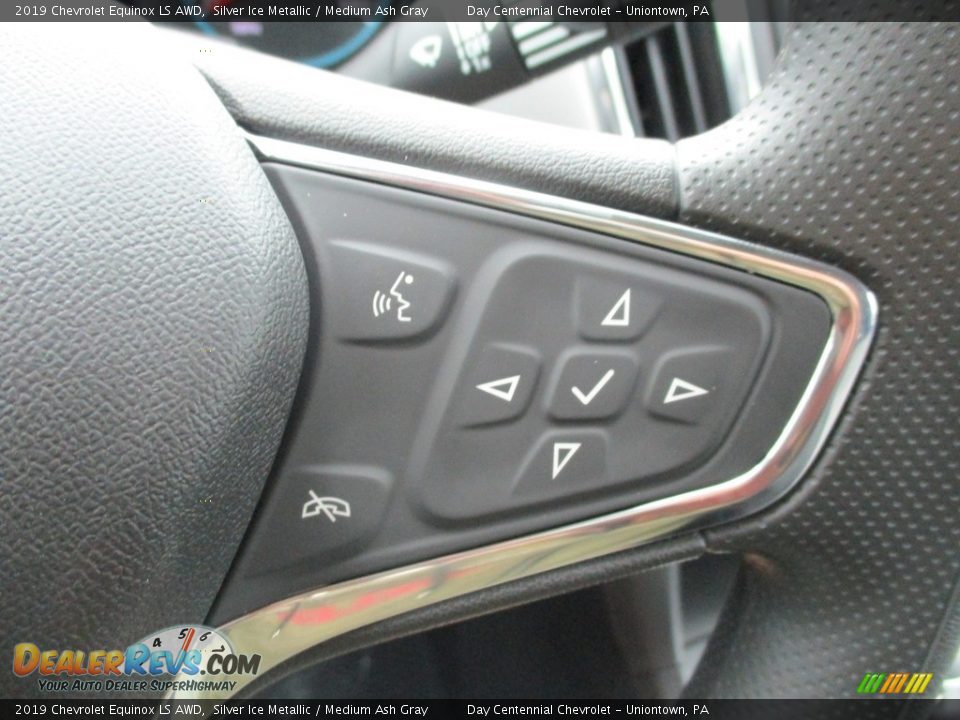 2019 Chevrolet Equinox LS AWD Silver Ice Metallic / Medium Ash Gray Photo #12