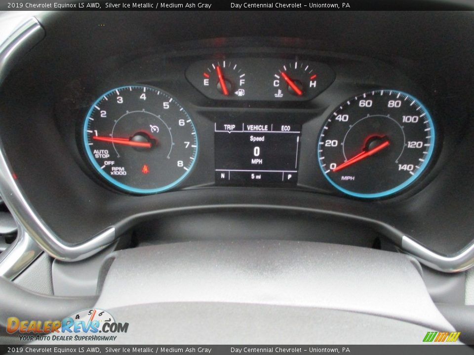2019 Chevrolet Equinox LS AWD Silver Ice Metallic / Medium Ash Gray Photo #15