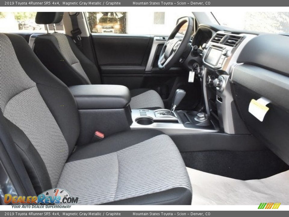 Front Seat of 2019 Toyota 4Runner SR5 4x4 Photo #12