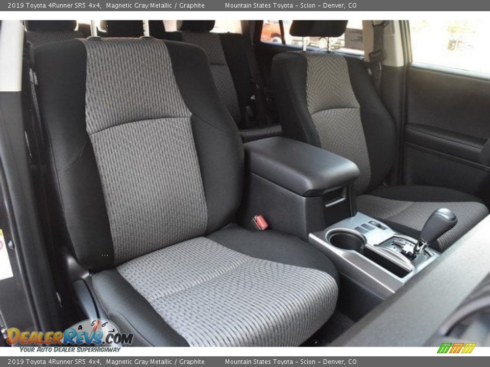 Front Seat of 2019 Toyota 4Runner SR5 4x4 Photo #13