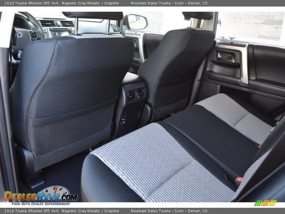 Rear Seat of 2019 Toyota 4Runner SR5 4x4 Photo #14