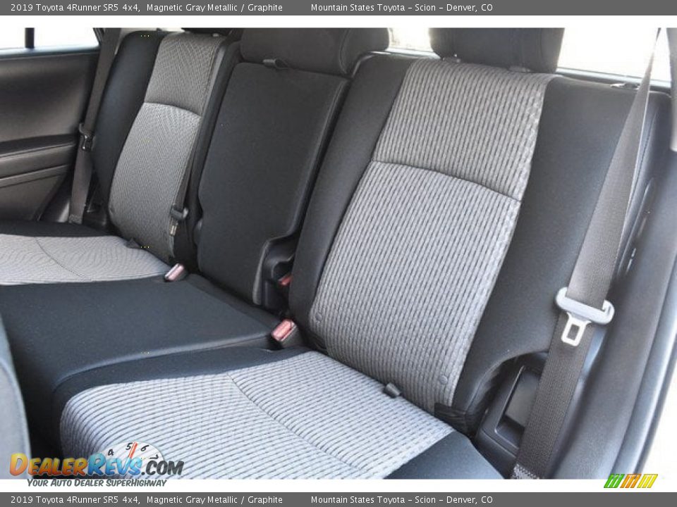 Rear Seat of 2019 Toyota 4Runner SR5 4x4 Photo #16