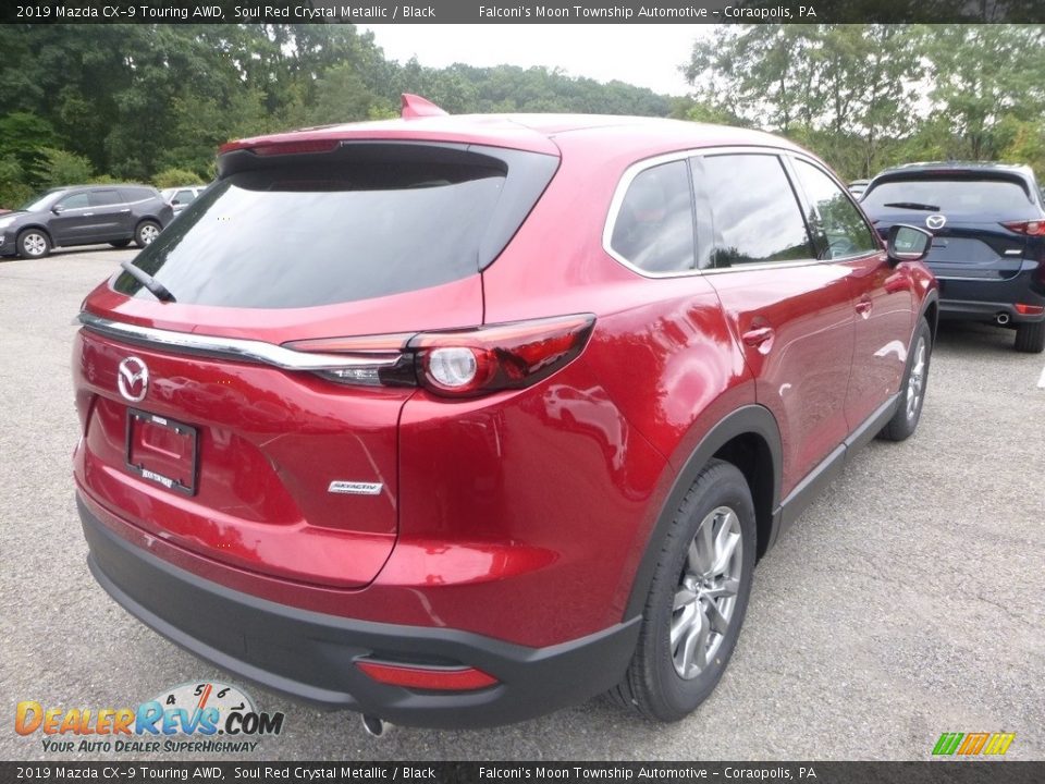 2019 Mazda CX-9 Touring AWD Soul Red Crystal Metallic / Black Photo #2