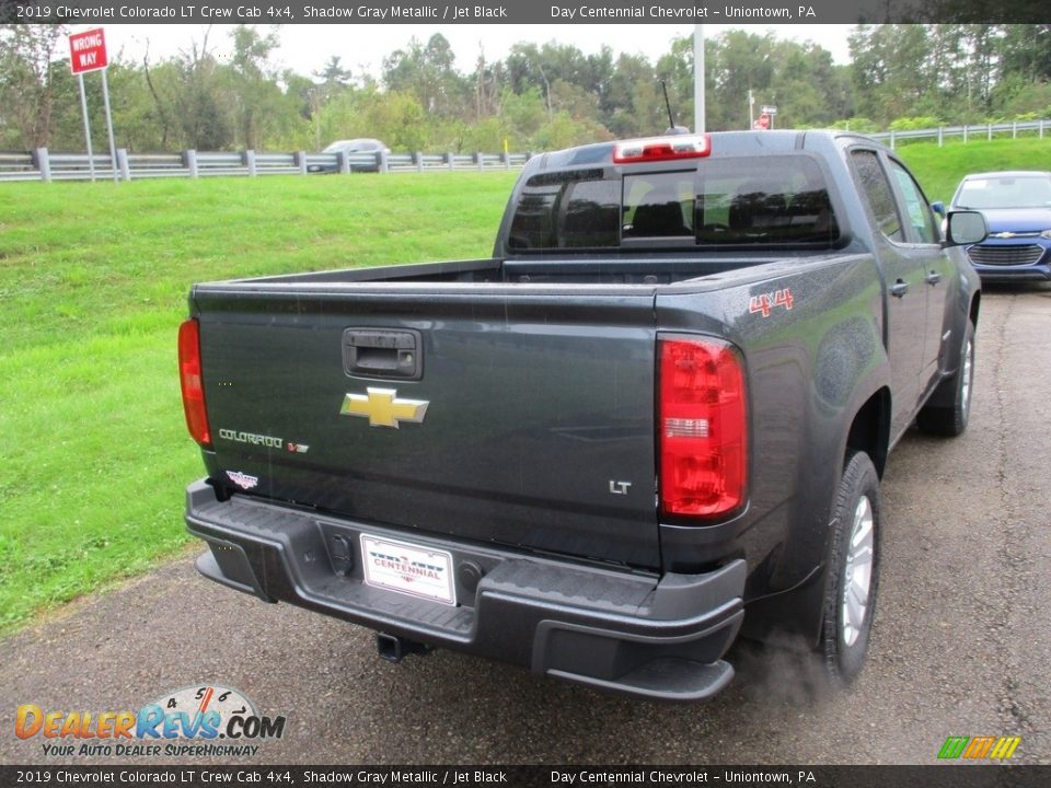 2019 Chevrolet Colorado LT Crew Cab 4x4 Shadow Gray Metallic / Jet Black Photo #3