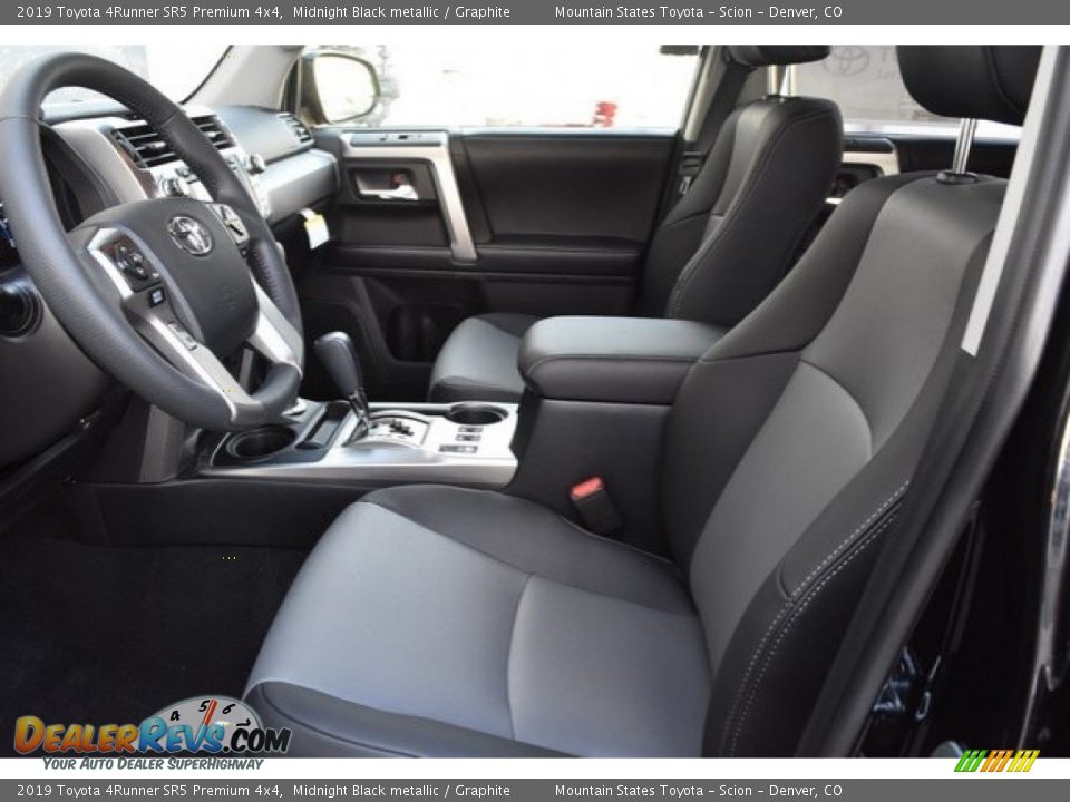 Front Seat of 2019 Toyota 4Runner SR5 Premium 4x4 Photo #6