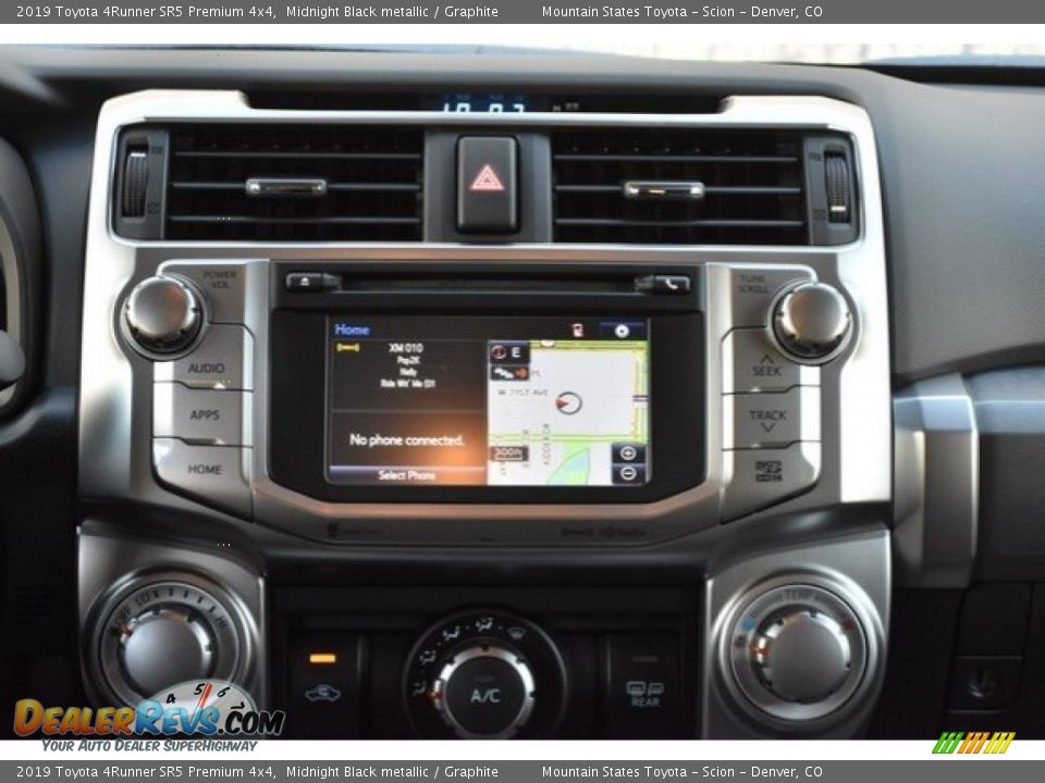 Controls of 2019 Toyota 4Runner SR5 Premium 4x4 Photo #9