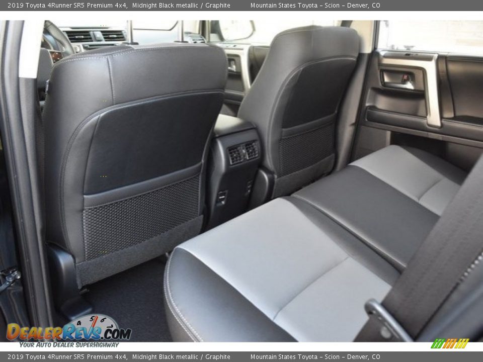 Rear Seat of 2019 Toyota 4Runner SR5 Premium 4x4 Photo #13