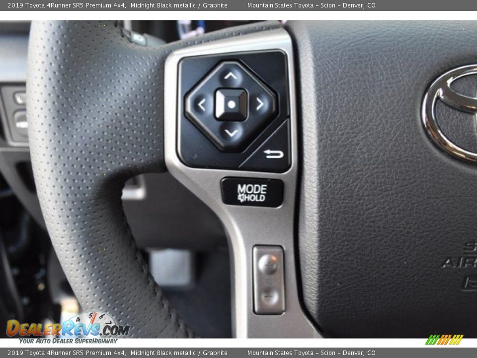 2019 Toyota 4Runner SR5 Premium 4x4 Steering Wheel Photo #25