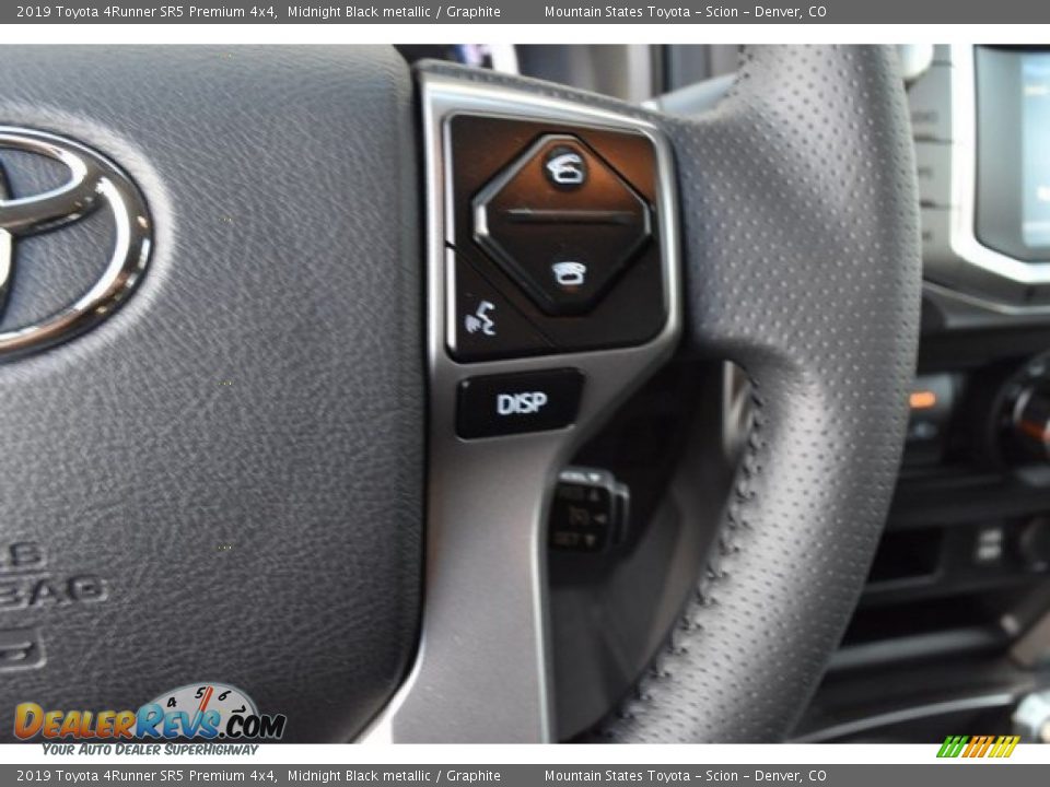 2019 Toyota 4Runner SR5 Premium 4x4 Steering Wheel Photo #26