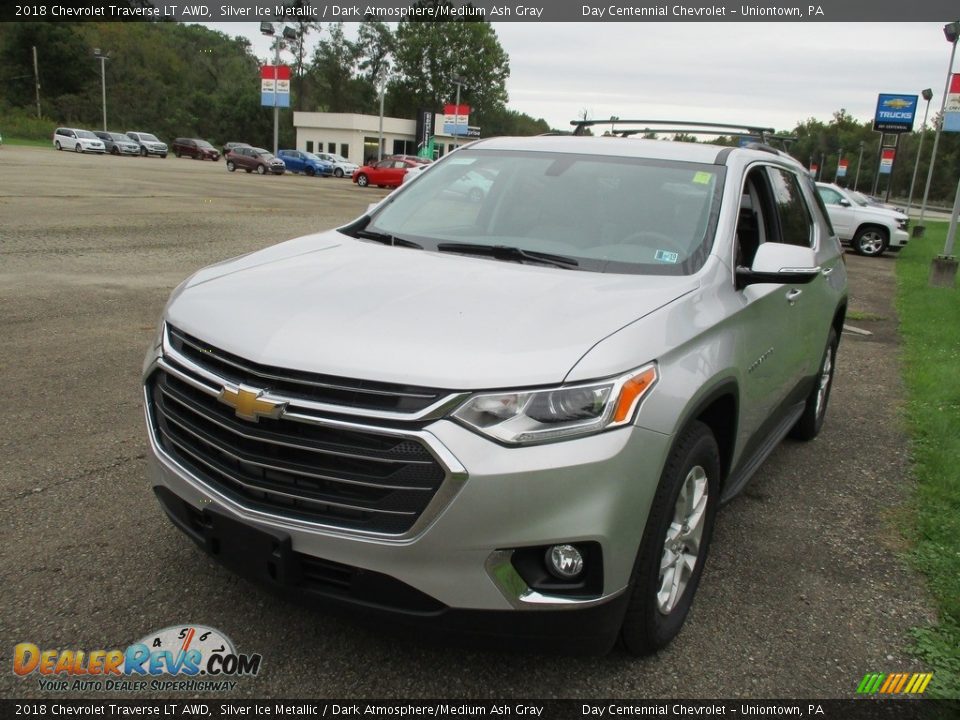 2018 Chevrolet Traverse LT AWD Silver Ice Metallic / Dark Atmosphere/Medium Ash Gray Photo #6