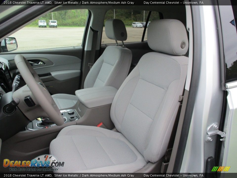 2018 Chevrolet Traverse LT AWD Silver Ice Metallic / Dark Atmosphere/Medium Ash Gray Photo #10