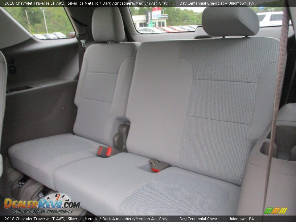 2018 Chevrolet Traverse LT AWD Silver Ice Metallic / Dark Atmosphere/Medium Ash Gray Photo #12