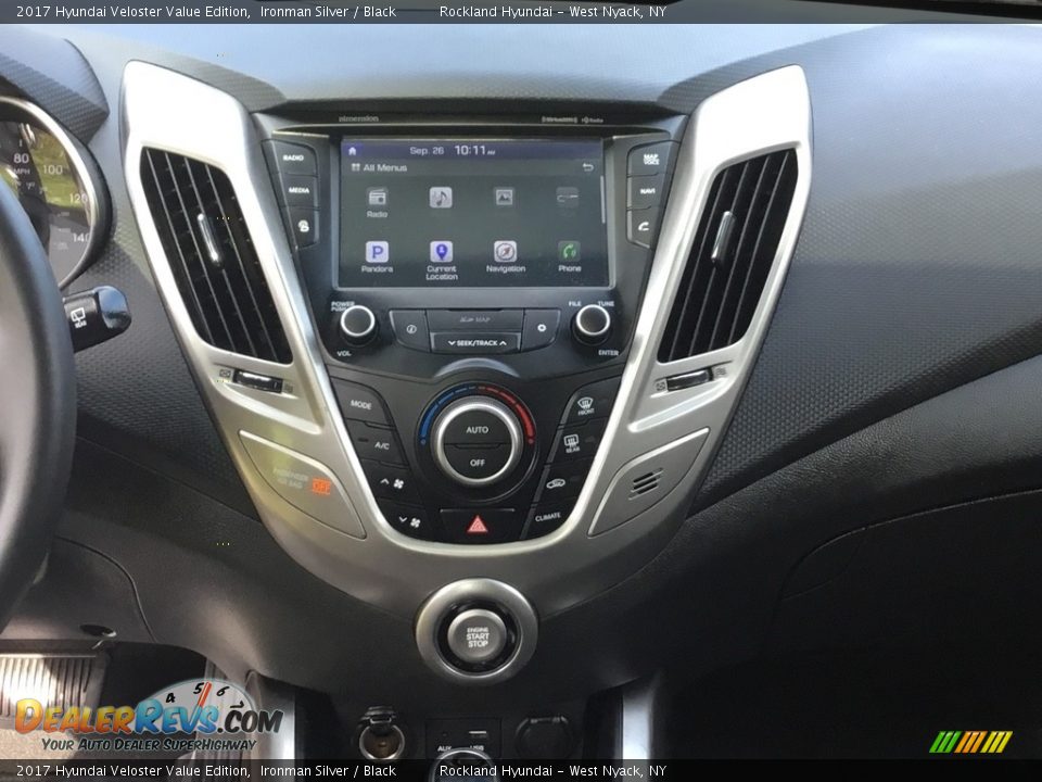 2017 Hyundai Veloster Value Edition Ironman Silver / Black Photo #14
