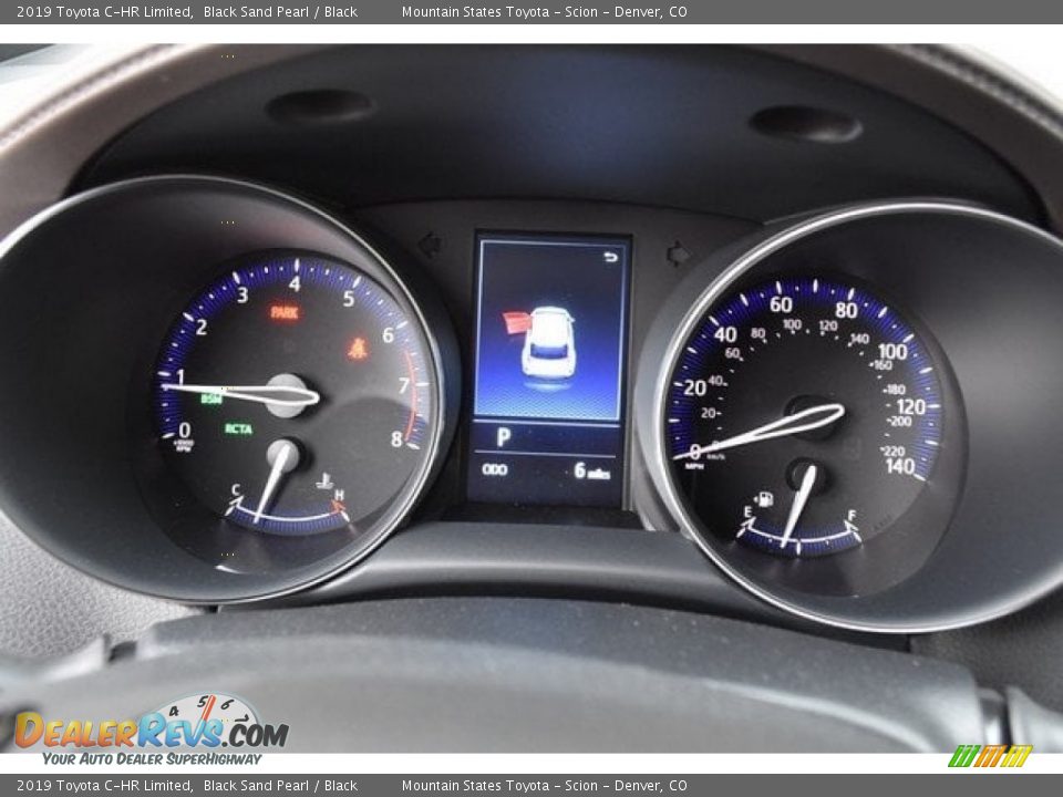 2019 Toyota C-HR Limited Black Sand Pearl / Black Photo #27