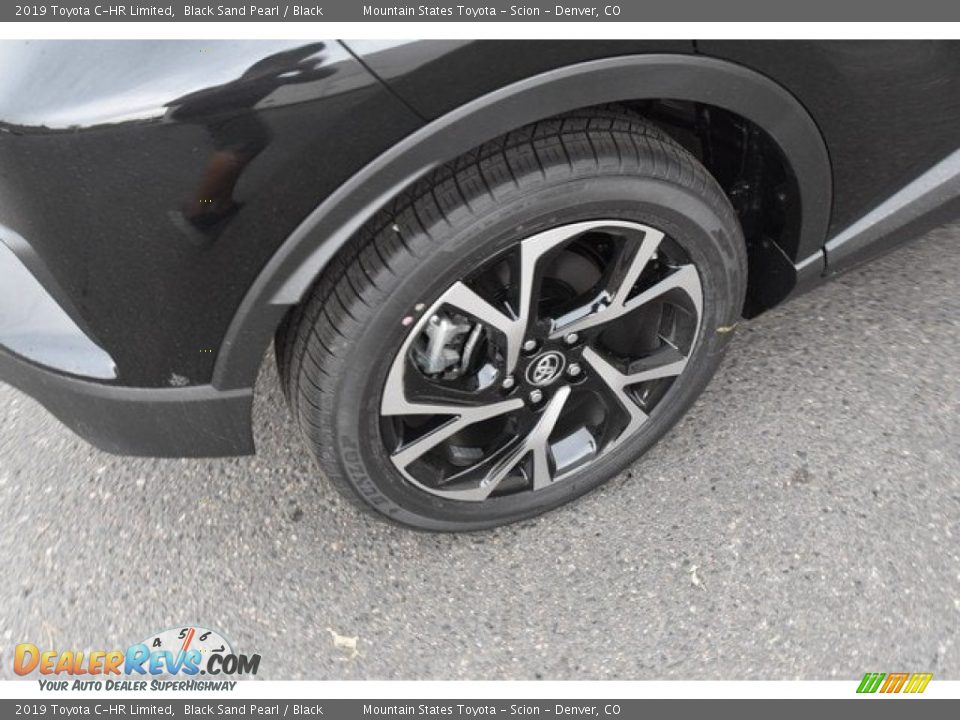 2019 Toyota C-HR Limited Black Sand Pearl / Black Photo #34
