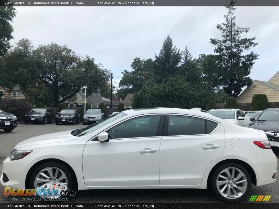 2016 Acura ILX Bellanova White Pearl / Ebony Photo #4