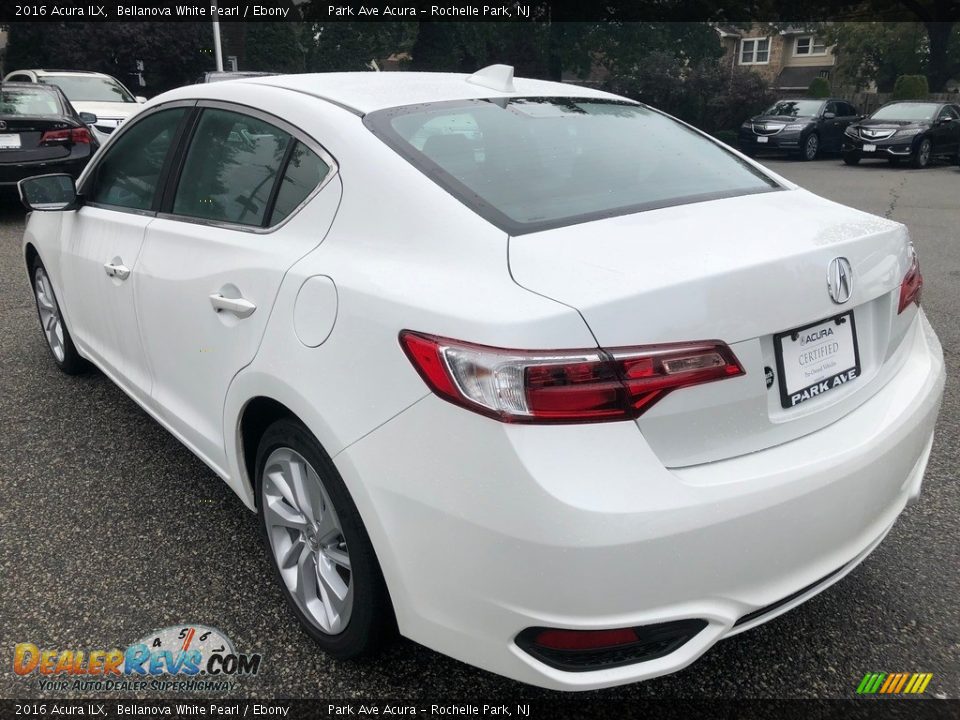 2016 Acura ILX Bellanova White Pearl / Ebony Photo #5