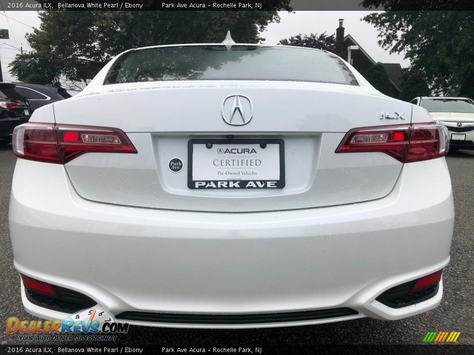 2016 Acura ILX Bellanova White Pearl / Ebony Photo #6